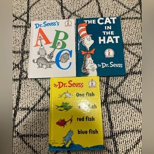 Dr. Seuss Colorful Book Trio - Hardvovers